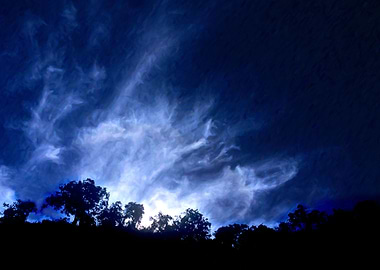 Sky with Clouds Dhanolti