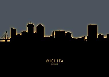 Wichita Kansas Skyline