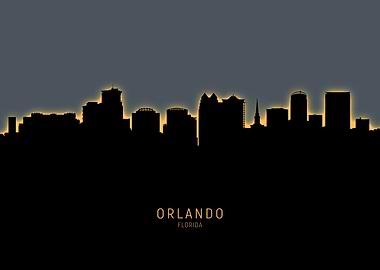 Orlando Florida Skyline