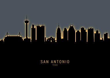 San Antonio Texas Skyline