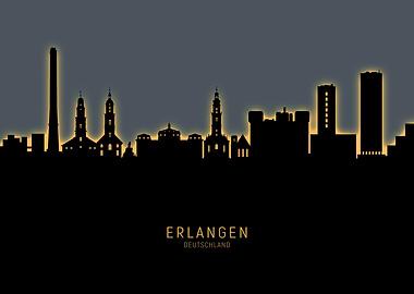 Erlangen Skyline