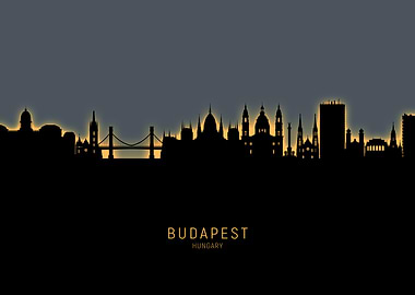 Budapest Hungary Skyline