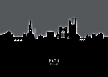 Bath England Skyline