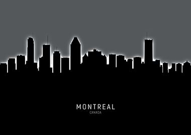 Montreal Canada Skyline
