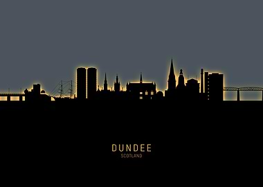 Dundee Scotland Skyline