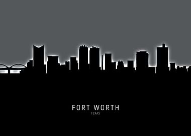 Fort Worth Texas Skyline