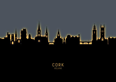 Cork Ireland Skyline