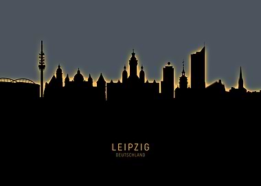 Leipzig Skyline