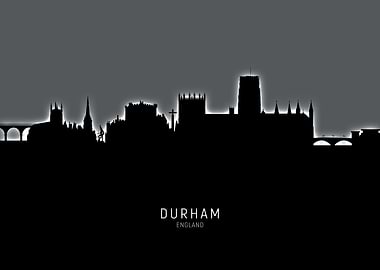 Durham England Skyline