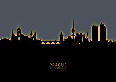 Prague Skyline