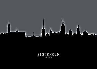 Stockholm Sweden Skyline
