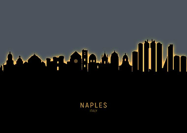 Naples Italy Skyline