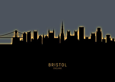 Bristol England Skyline
