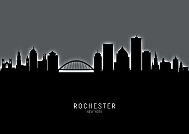 Rochester New York Skyline