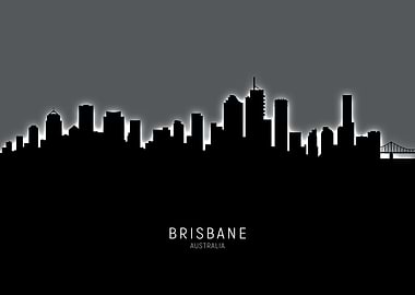 Brisbane Australia Skyline