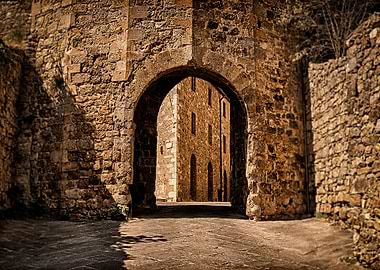Gate of San Quirico dOrcia