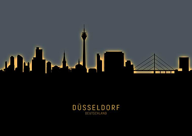 Dusseldorf Skyline