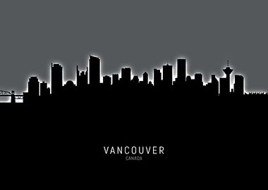 Vancouver Canada Skyline