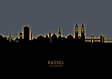 Kassel Deutschland Skyline