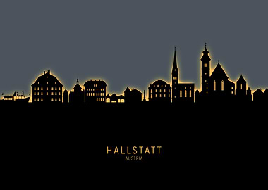 Hallstatt Austria Skyline