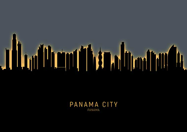 Panama City Panama Skyline