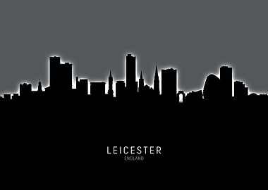 Leicester England Skyline