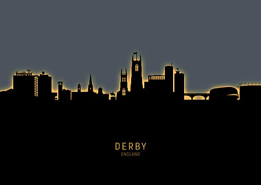 Derby England Skyline