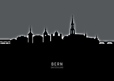 Bern Switzerland Skyline