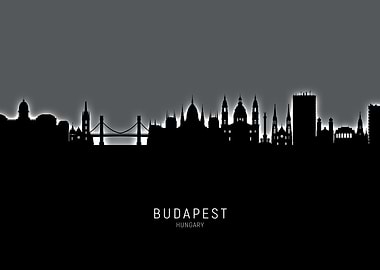 Budapest Hungary Skyline