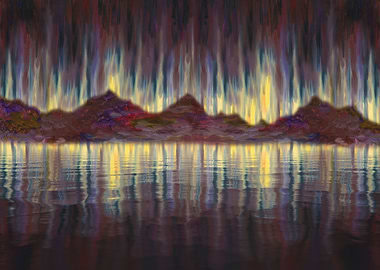 Surreal Night Seascape