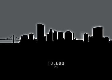 Toledo Ohio Skyline