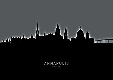 Annapolis Maryland Skyline