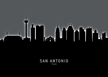 San Antonio Texas Skyline