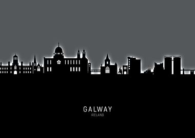 Galway Ireland Skyline