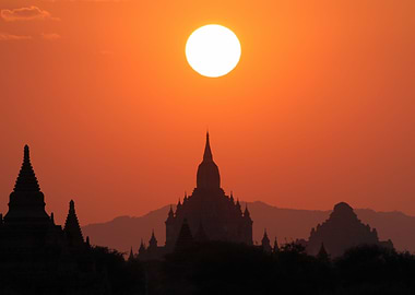 Bagan sunset