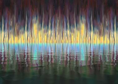 Surreal Sea Landscape