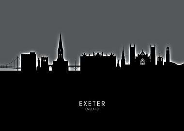 Exeter England Skyline