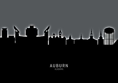 Auburn Alabama Skyline