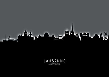 Lausanne Skyline