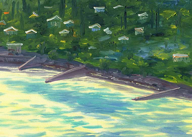 Village On The Seashore