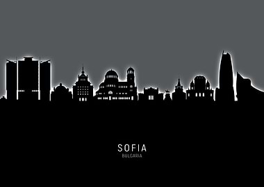 Sofia Bulgaria Skyline