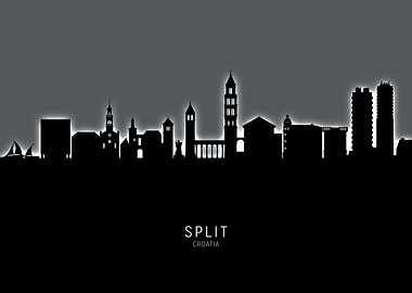 Split Croatia Skyline