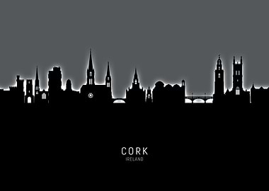 Cork Ireland Skyline