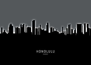Honolulu Hawaii Skyline