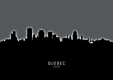 Quebec Canada Skyline