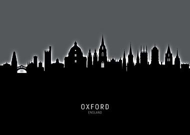 Oxford England Skyline