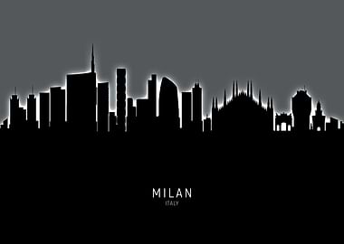Milan Italy Skyline