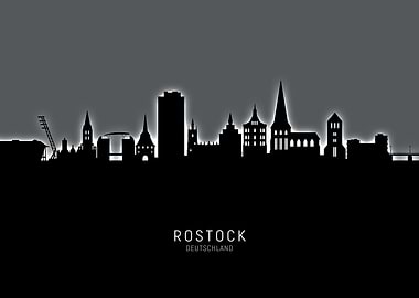 Rostock Skyline