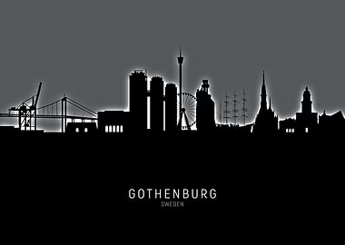 Gothenburg Sweden Skyline