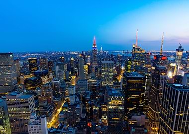 Night over Manhattan